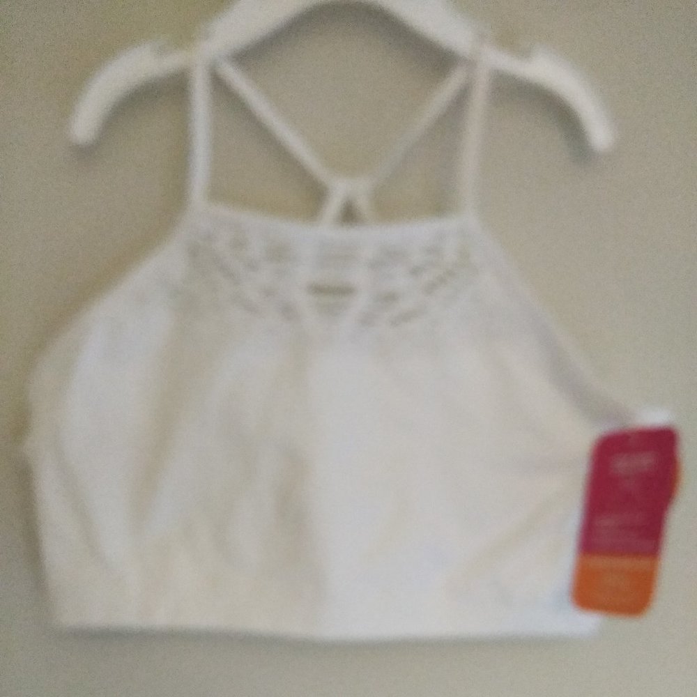 MAIDENFORM BABY GIRLS HIGHNECK SEAMFREE BRALETTE